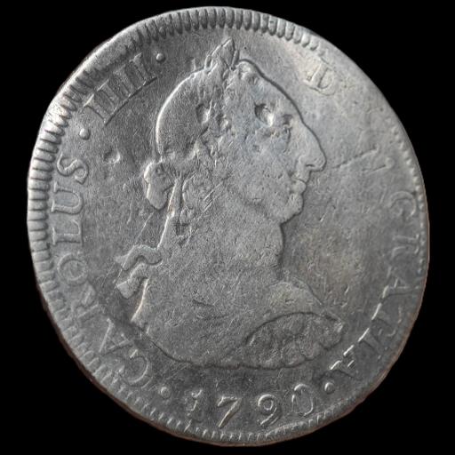 4 REALES 1790 - CARLOS IV - MEXICO  [2]