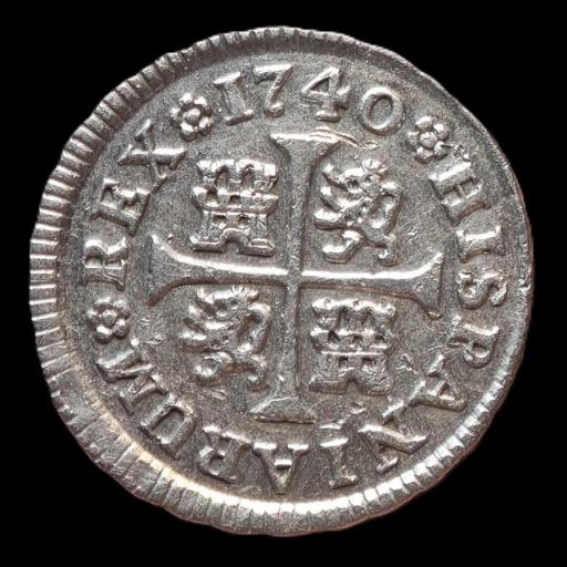 1/2 REAL 1740 - FELIPE V - MADRID  [1]