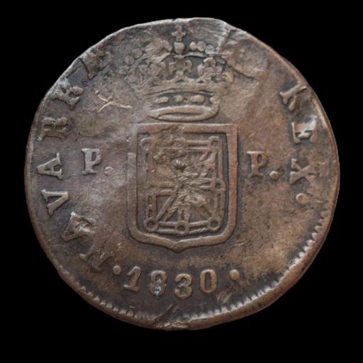 3 MARAVEDÍS - FERNANDO VII - PAMPLONA [1]