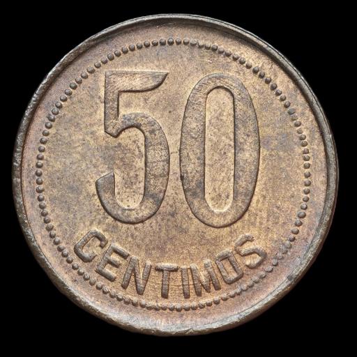 50 CÉNTIMOS 1937 - II REPÚBLICA - CASTELLÓN  [3]