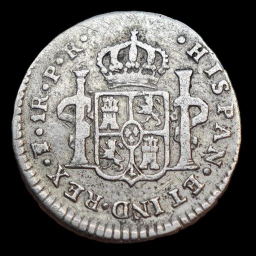 1 REAL 1791 - CARLOS IV - POTOSÍ  [1]