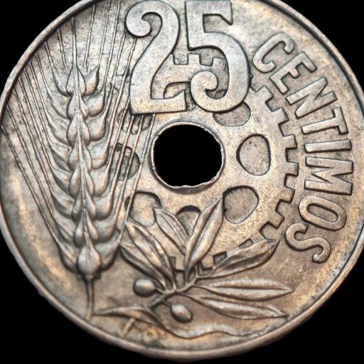 25 CÉNTIMOS 1934 - II REPÚBLICA - MADRID [3]