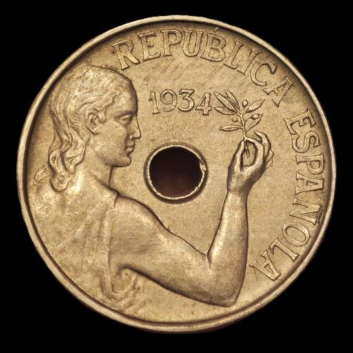 25 CÉNTIMOS 1934 - II REPÚBLICA - MADRID [0]