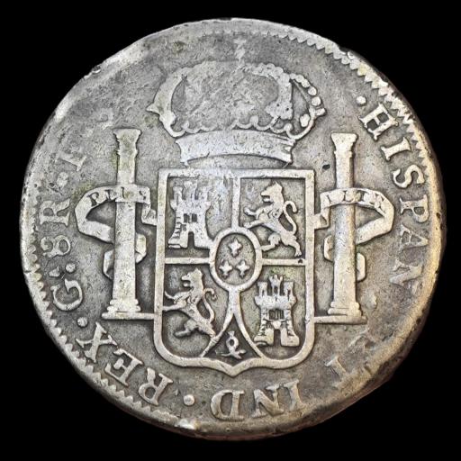 8 REALES 1821 - FERNANDO VII - GUADALAJARA  [1]