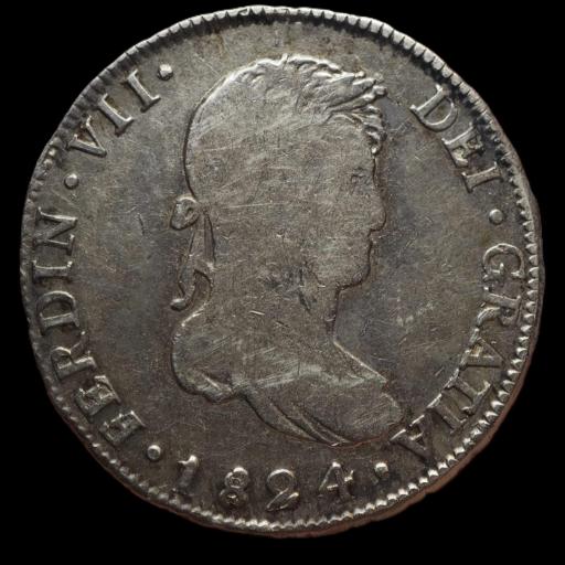 4 REALES 1824 - FERNANDO VII - POTOSÍ  [0]