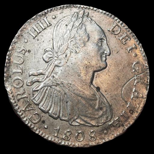 8 REALES 1808 - CARLOS IV - MEXICO [0]