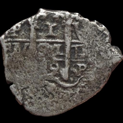 1 REAL 1689 - CARLOS II - POTOSÍ [0]