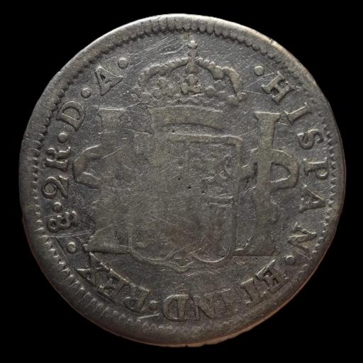 2 REALES 1799 - CARLOS IV - SANTIAGO  [1]