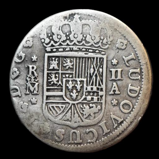  2 REALES 1724 - LUIS I - MADRID [0]