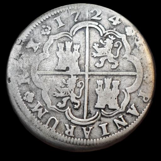  2 REALES 1724 - LUIS I - MADRID [1]