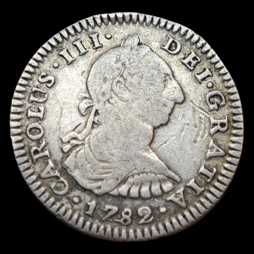 1 REAL 1782 - CARLOS III - MEXICO  [0]