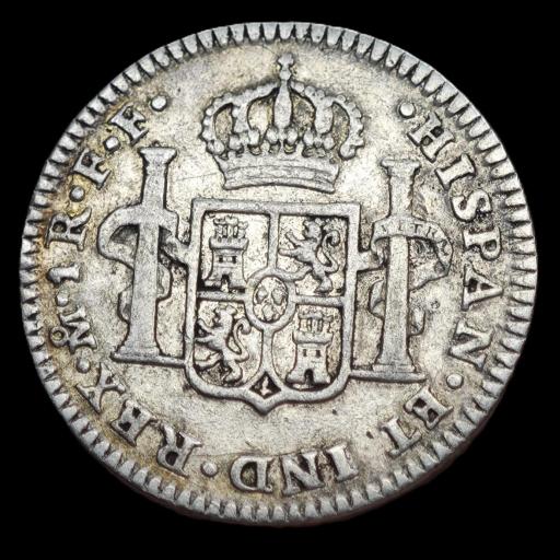 1 REAL 1782 - CARLOS III - MEXICO  [2]