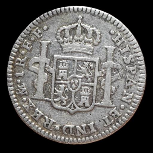 1 REAL 1782 - CARLOS III - MEXICO  [1]