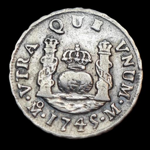 1 REAL 1745 - FELIPE V - MEXICO  [0]