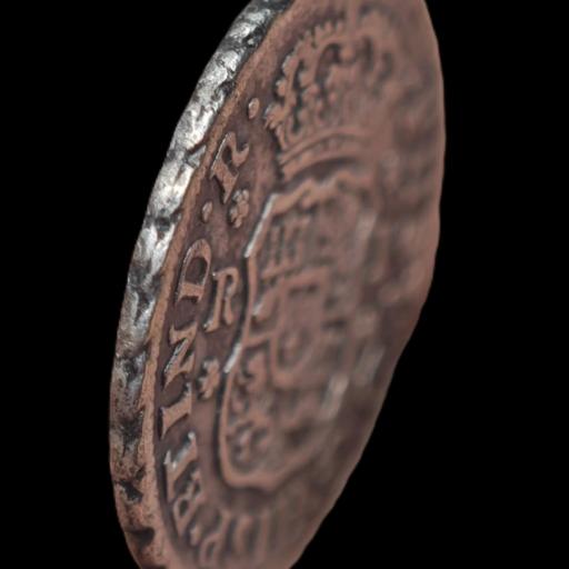 1 REAL 1745 - FELIPE V - MEXICO  [3]