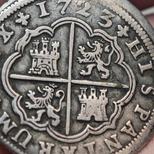 2 REALES 1723 - FELIPE V - MADRID [2]