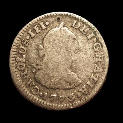 1/2  REAL 1773 - CARLOS III- MEXICO [0]