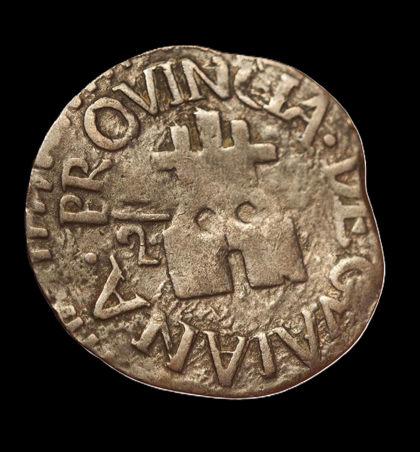 1/2 REAL 1814 - VENEZUELA - GUAYANA