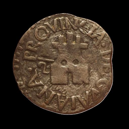 1/2 REAL 1814 - VENEZUELA - GUAYANA [2]