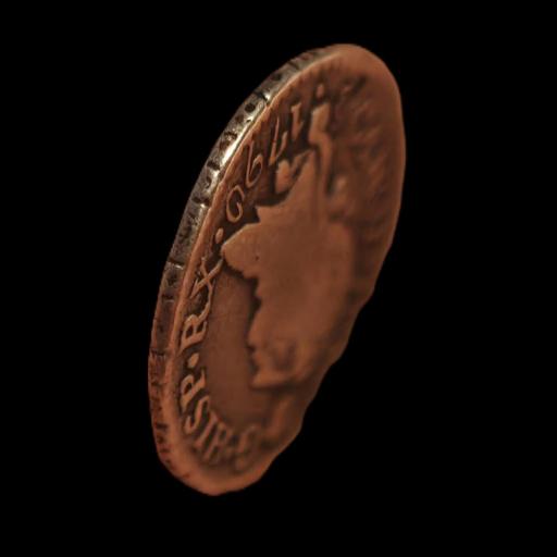 1/4 REAL 1790 - CARLOS IV - SANTIAGO [2]