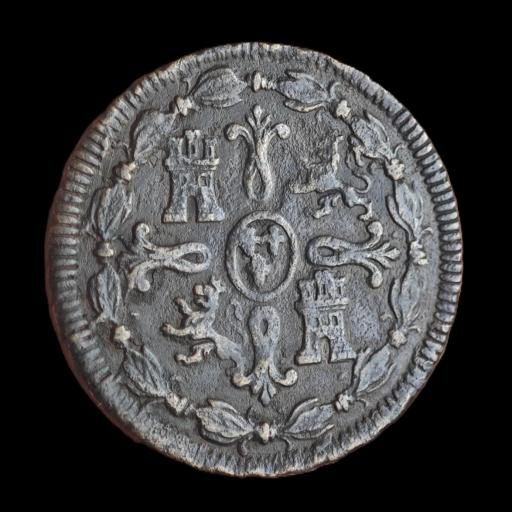 8 MARAVEDÍS 1820 - FERNANDO VII - JUBIA [1]