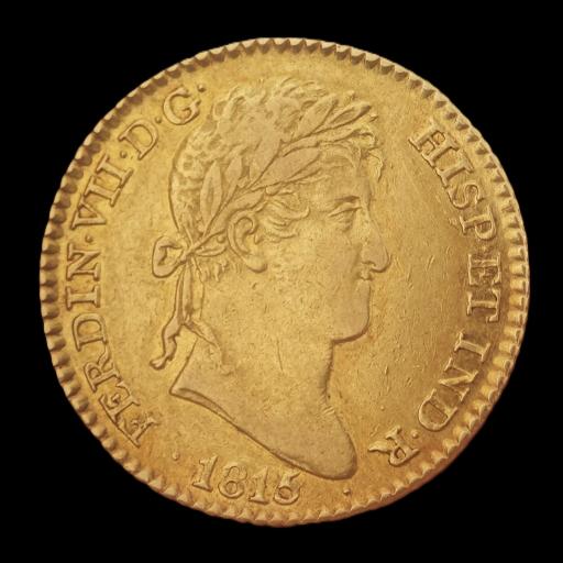 2 ESCUDOS 1815/4 - FERNANDO VII - MADRID [0]