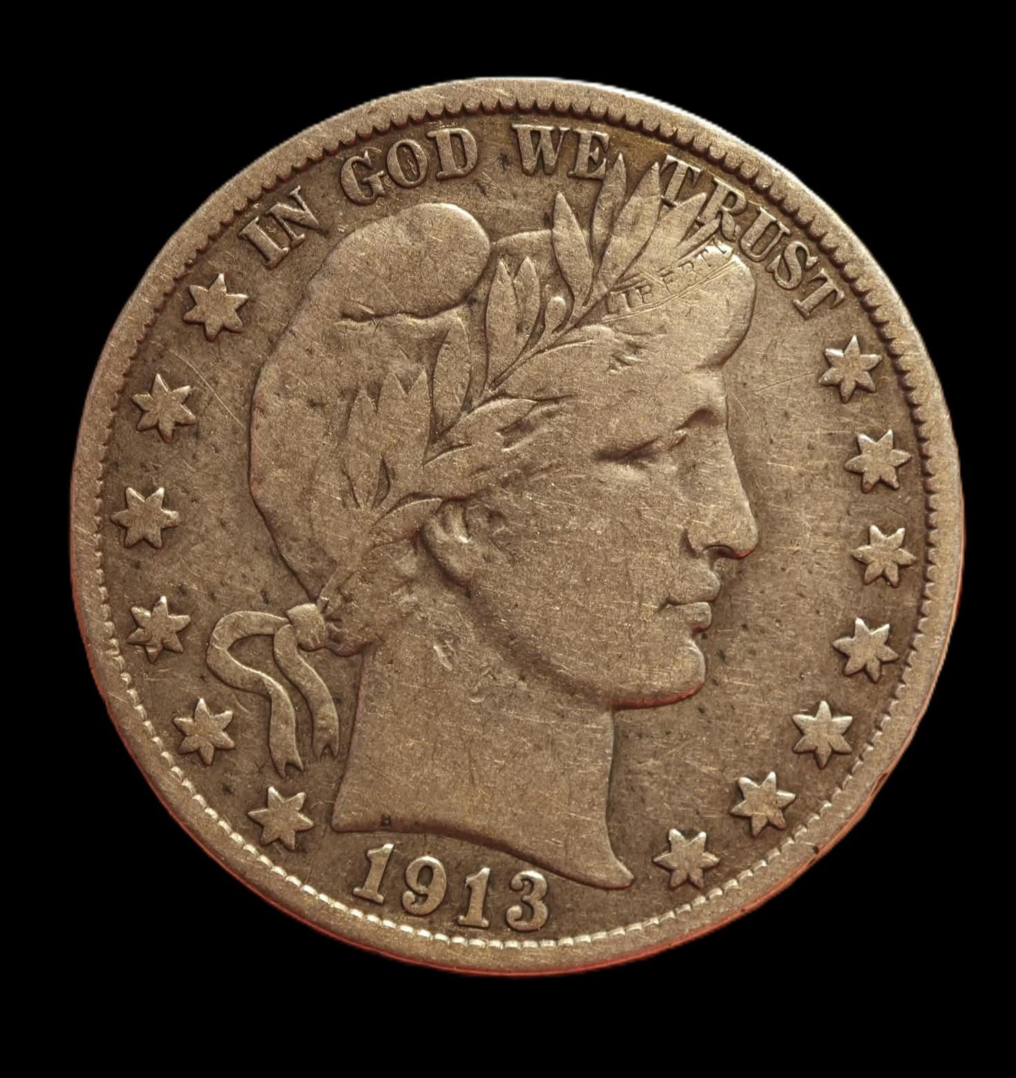 HALF DOLLAR 1913 - USA - SAN FRANCISCO