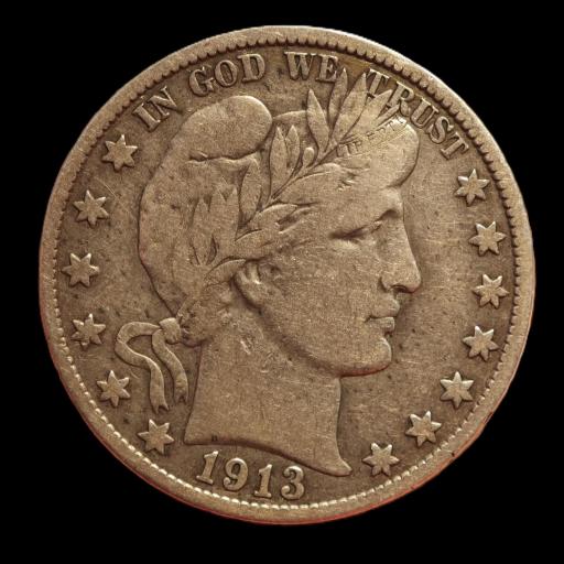 HALF DOLLAR 1913 - USA - SAN FRANCISCO