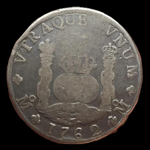 8 REALES 1762 - CARLOS III - MÉXICO [0]