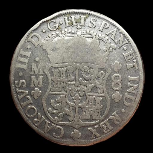 8 REALES 1762 - CARLOS III - MÉXICO [1]