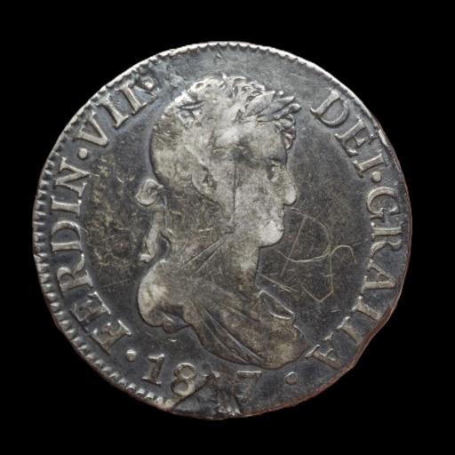 8 REALES 1817 - FERNANDO VII - SEVILLA [1]