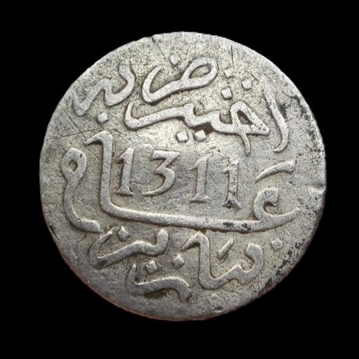 1/2 DIRHAM 1311 (1893) AL-HASAN I - MARRUECOS [0]