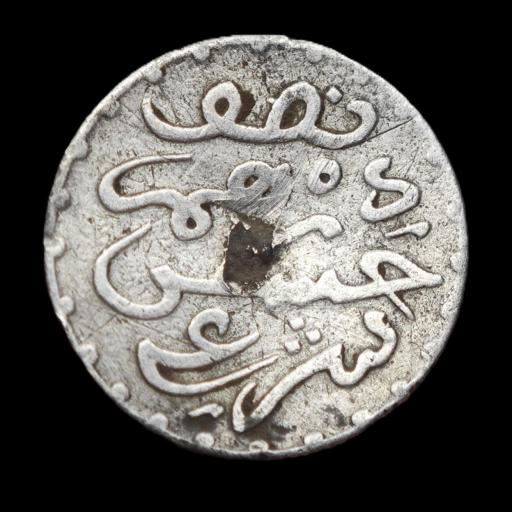 1/2 DIRHAM 1311 (1893) AL-HASAN I - MARRUECOS [1]