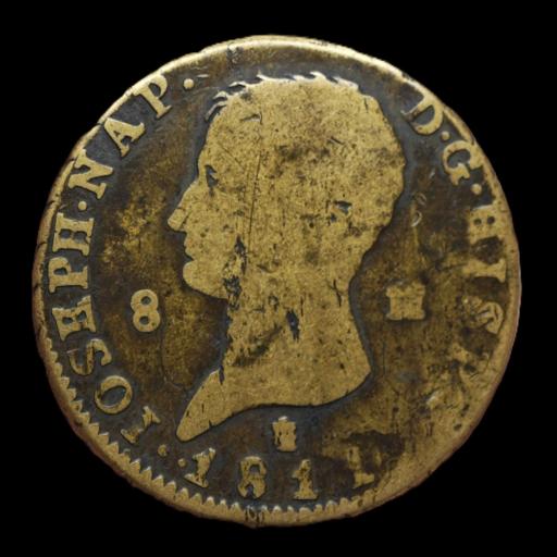 8 MARAVEDÍS 1811 - NAPOLEÓN - SEGOVIA