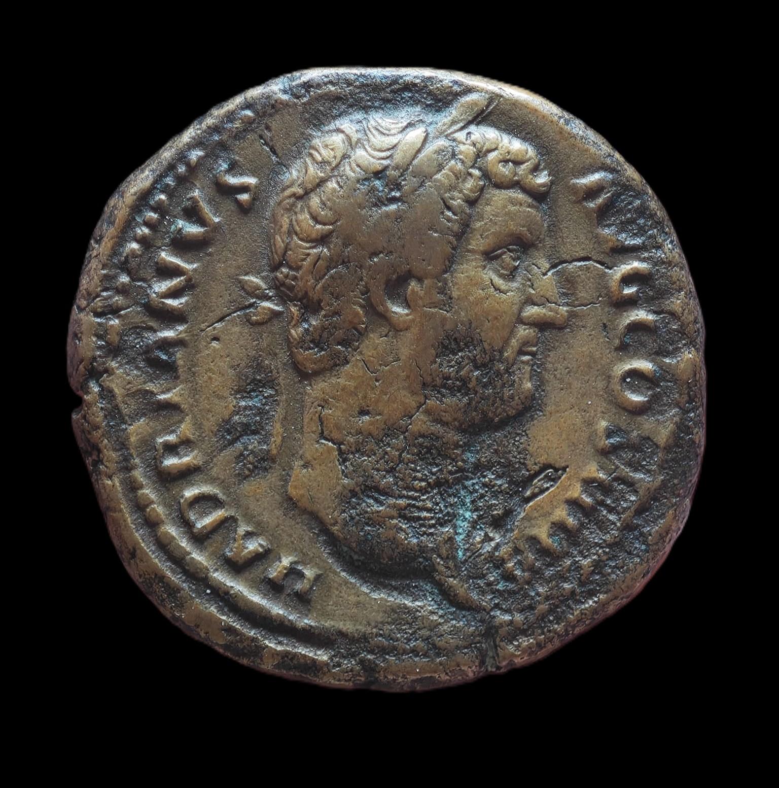 SESTERCIO 117-138 d.C. - ADRIANO - ROMA
