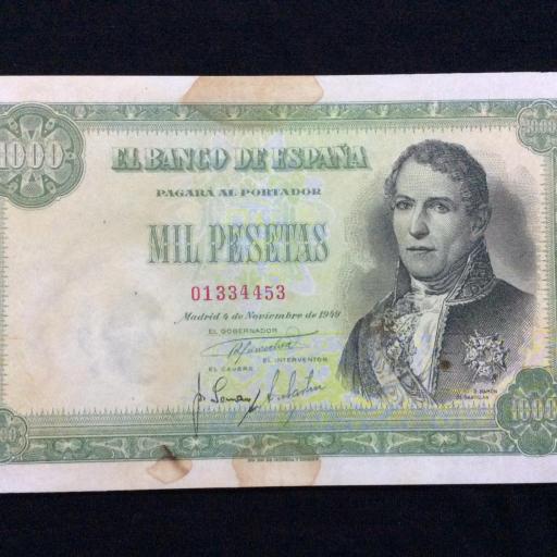 1000 PESETAS 1949 - RAMÓN DE SANTILLÁN