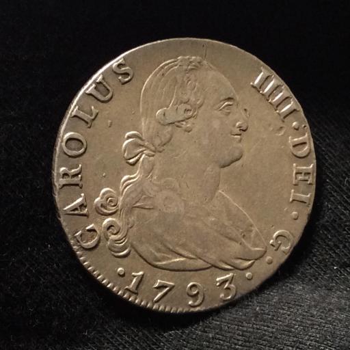 4 REALES 1793 - MADRID - CARLOS IV 