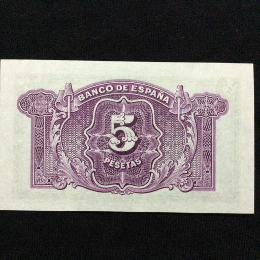 5 PESETAS 1935 - SIN CIRCULAR 