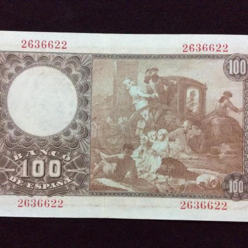 100 PESETAS 1948 - SIN SERIE - BAYEU  [1]