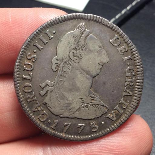 4 REALES 1773 - POTOSI - CARLOS III