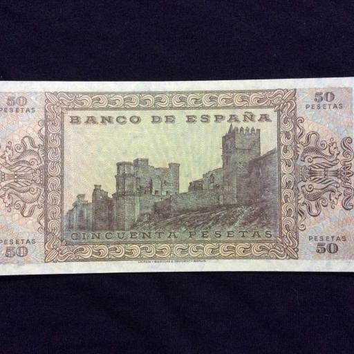 50 PESETAS 1938 - GUERRA CIVIL - BURGOS  [3]