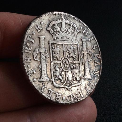 8 REALES 1780 - CARLOS III - POTOSI  [2]