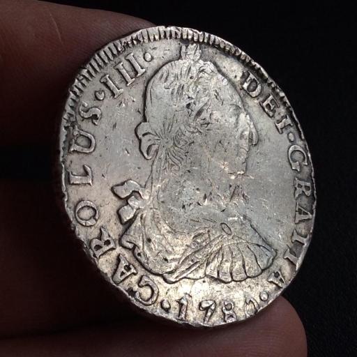 8 REALES 1780 - CARLOS III - POTOSI  [0]