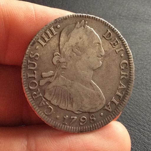 4 REALES 1798 - CARLOS III - POTOSI 