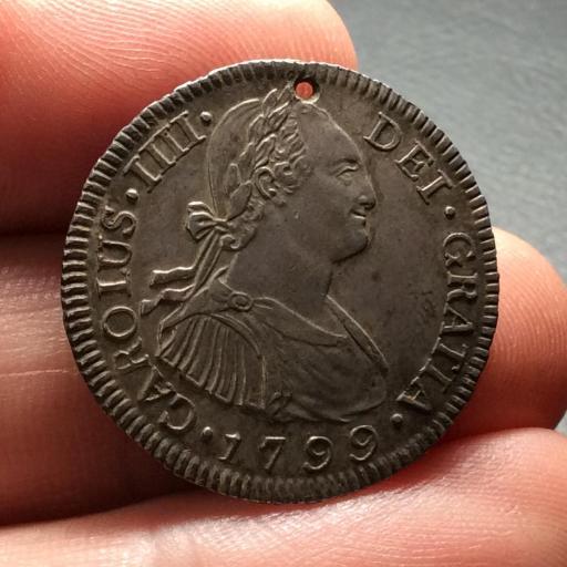 2 REALES 1799 - GUATEMALA - CARLOS IV 