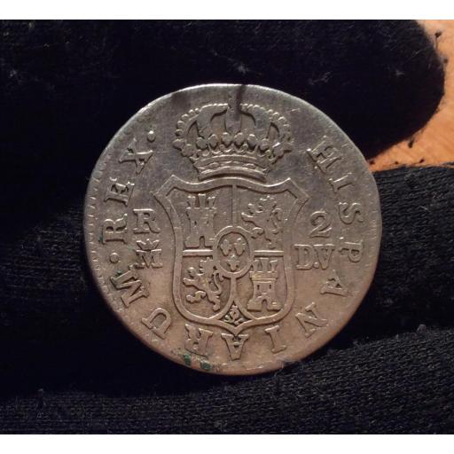 2 REALES 1786 - CARLOS III - MADRID  [3]