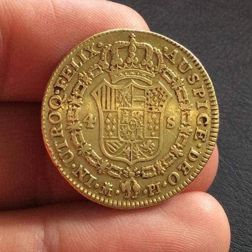 4 ESCUDOS 1782 - CARLOS III - MADRID [1]