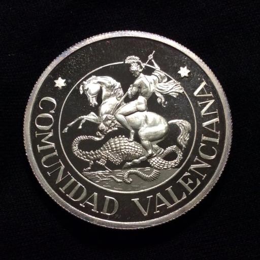 30 EUROS PLATA 1996 - COMUNIDAD VALENCIANA 