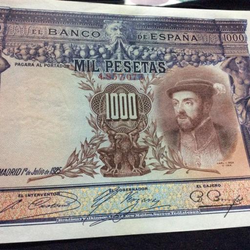 1000 PESETAS 1925 - CARLOS I  [3]