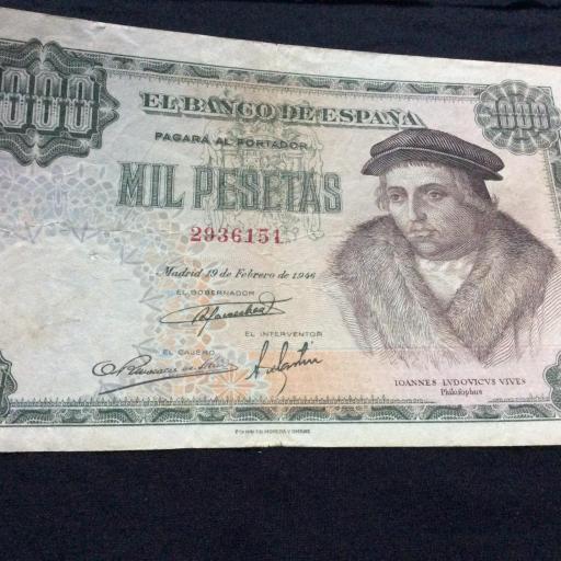 1000 PESETAS 1946 - LUIS VIVES [3]